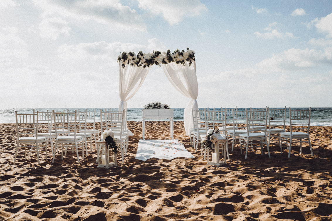 Book your wedding day in Paphos Beach