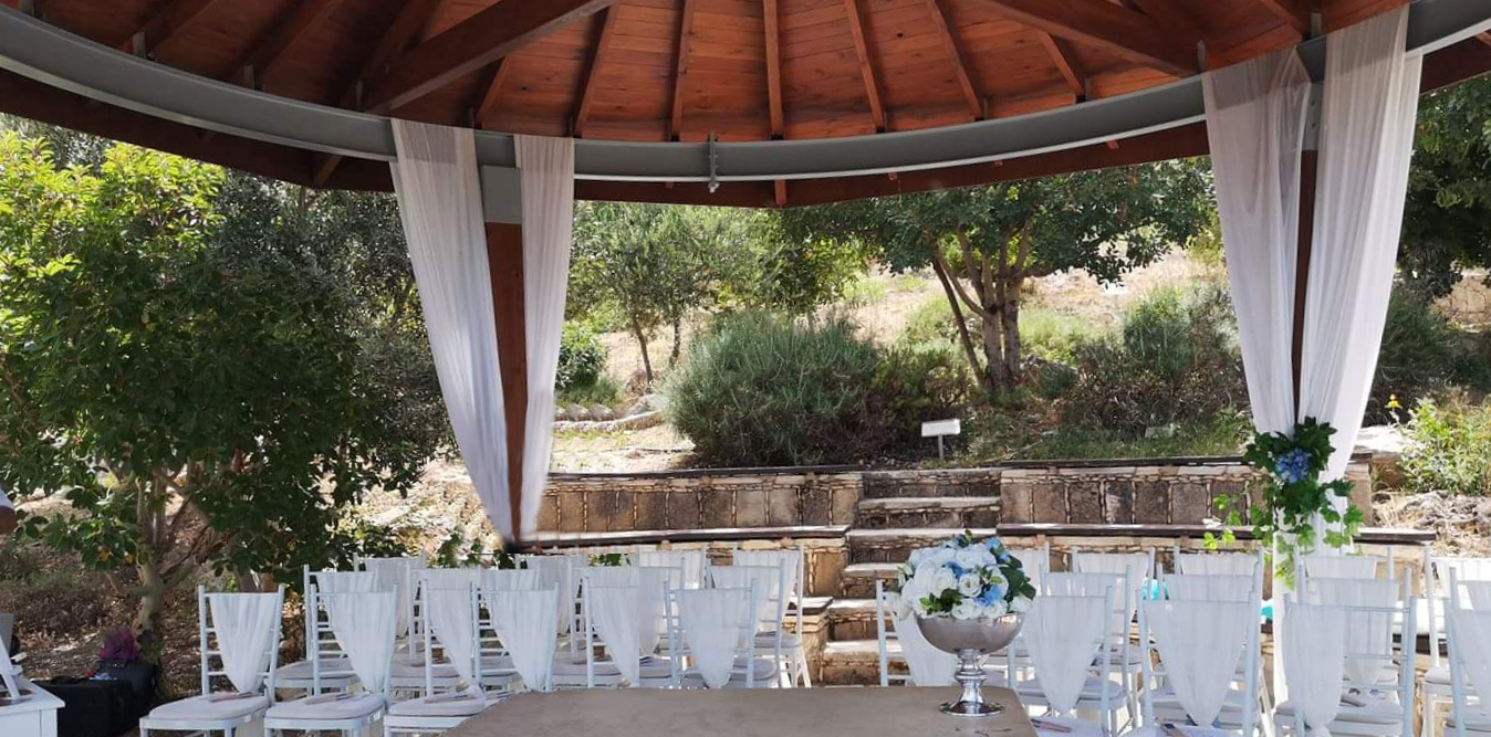 Book your wedding day in Baths of Aphrodite Venue