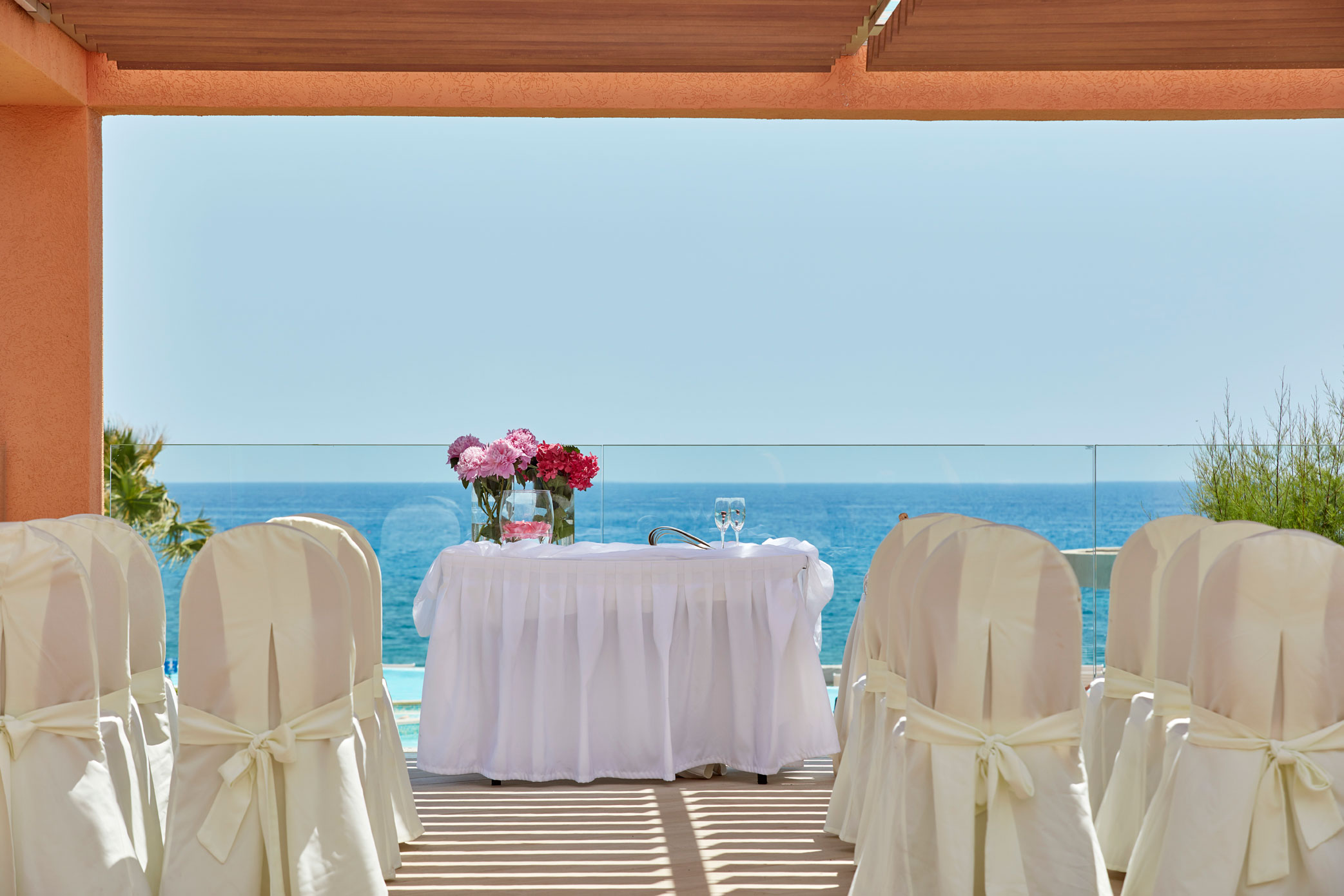 Book your wedding day in Atlantica Aegean Blue Hotel Rhodes