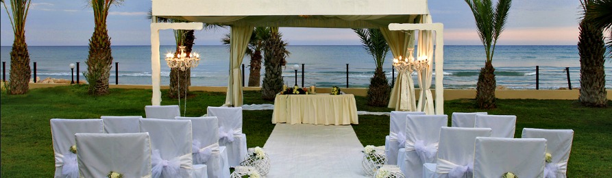 Book your wedding day in Golden Bay Beach Hotel