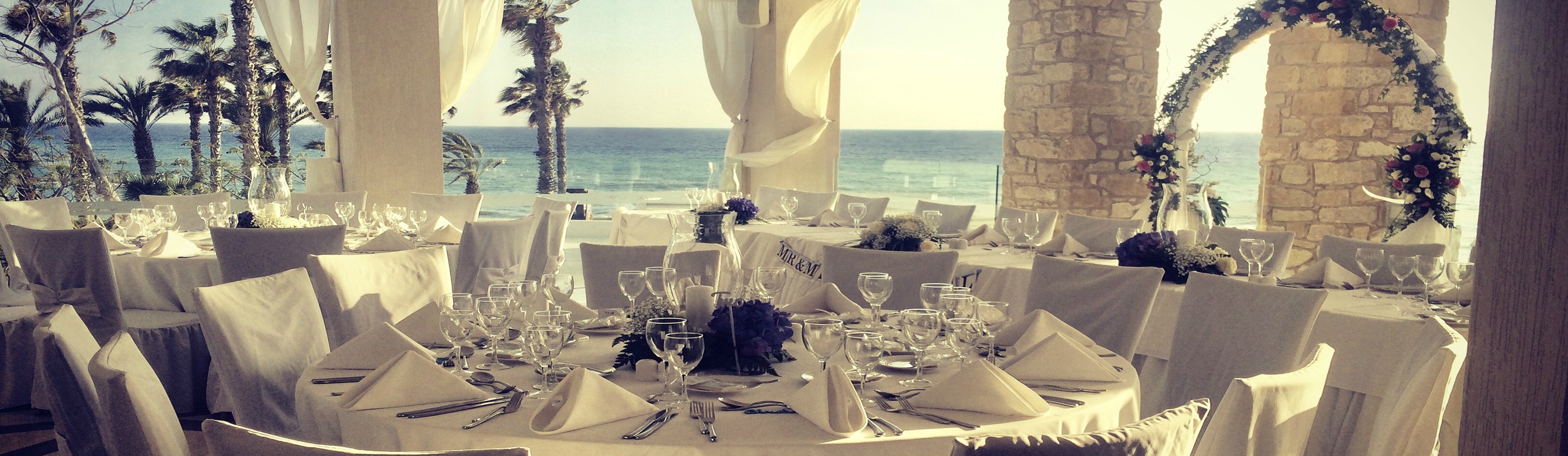 Book your wedding day in Alexander The Great Beach Hotel Paphos