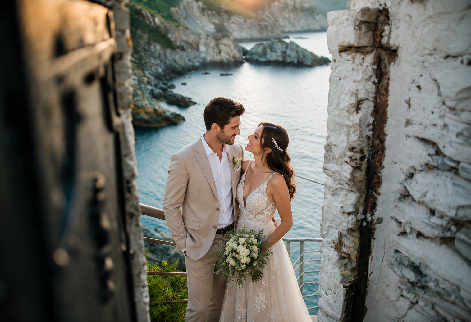 Book your wedding day in Church of Agios Ioannis Kastri Skopelos