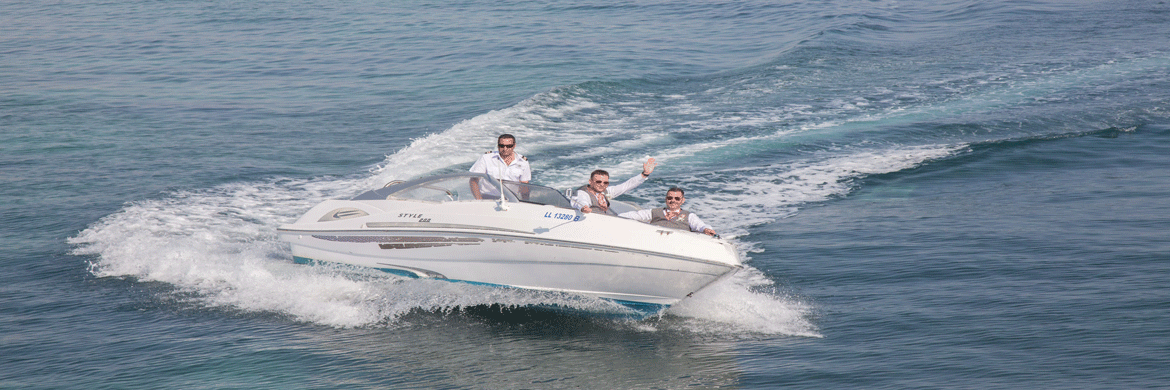 Book your wedding day in A Luxury Yacht Wedding “Ocean Flyer”- Paphos